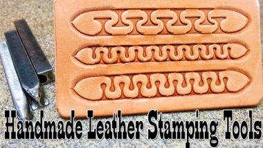 handmade leather stamping tools