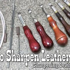 Leathercraft Site - Leather working How to videos articles